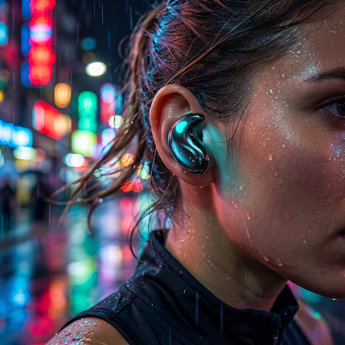 FONZY Wireless Bluetooth 5.0 Earphones with 350mAh Fast Charging Case