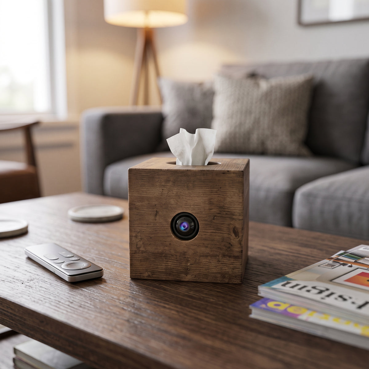 FONZY Mini Wireless WiFi Camera – Smart App Live Monitoring for iOS & Android