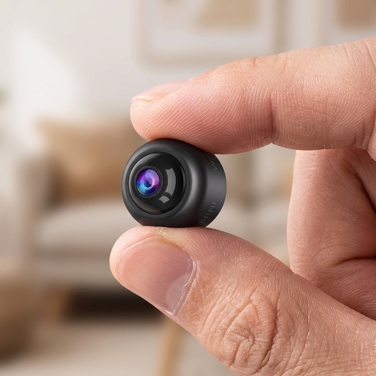 FONZY Mini Wireless WiFi Camera – Smart App Live Monitoring for iOS & Android