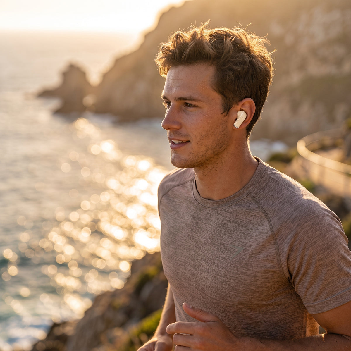 FONZY Bluetooth 5.4 Fast-Charging Wireless Earphones with HD Call Quality