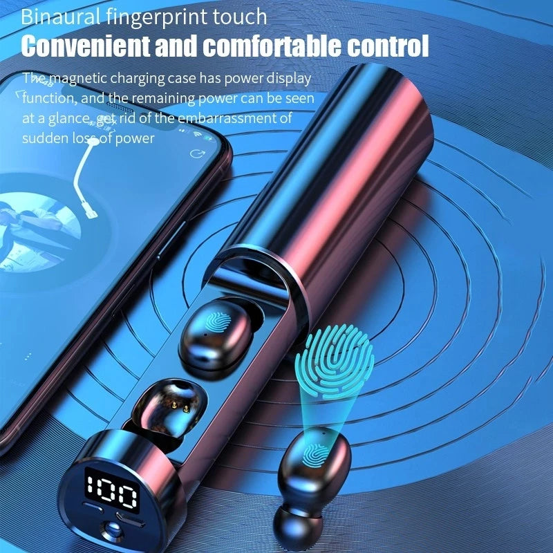 FONZY N21 TWS Bluetooth 5.2 Gaming Earphones with Flashlight & CVC8.0 Noise Reduction