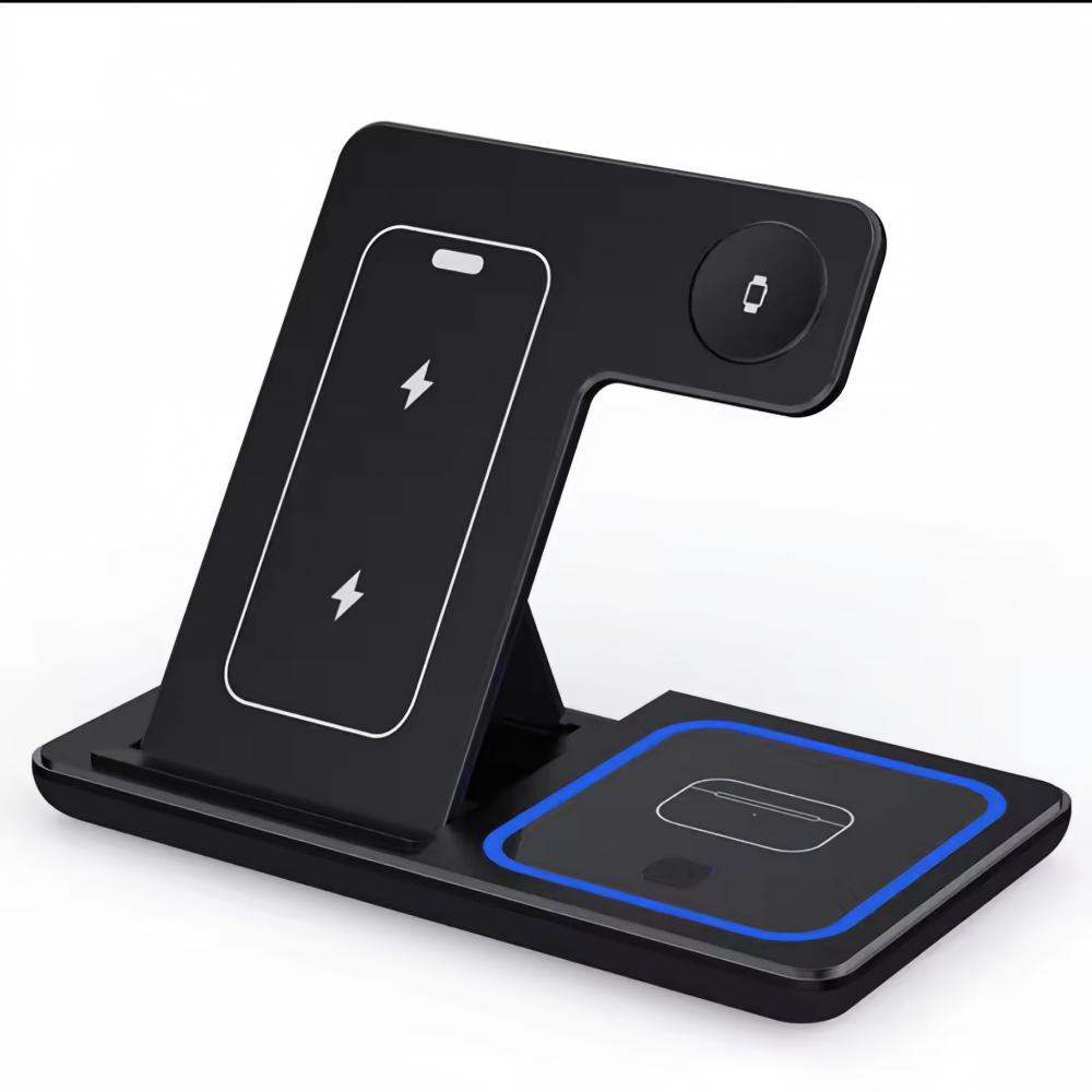 FONZY Luxury 3-in-1 Wireless Desktop Charging Station