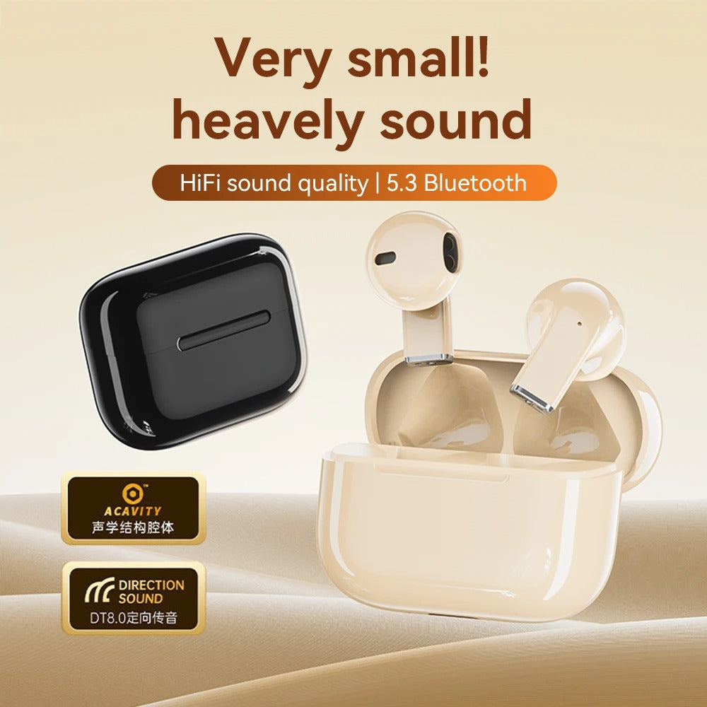 FONZY Bluetooth 5.4 Fast-Charging Wireless Earphones with HD Call Quality