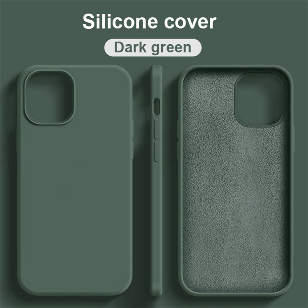 FONZY Liquid Silicone Soft Cover For iPhone 11 to 17 Pro Max