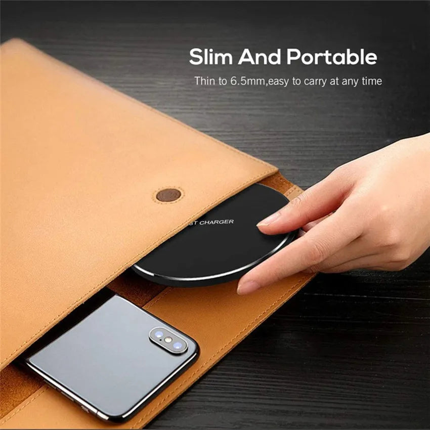 FONZY 100W Premium Ultra-Slim Fast Wireless Charger Pad