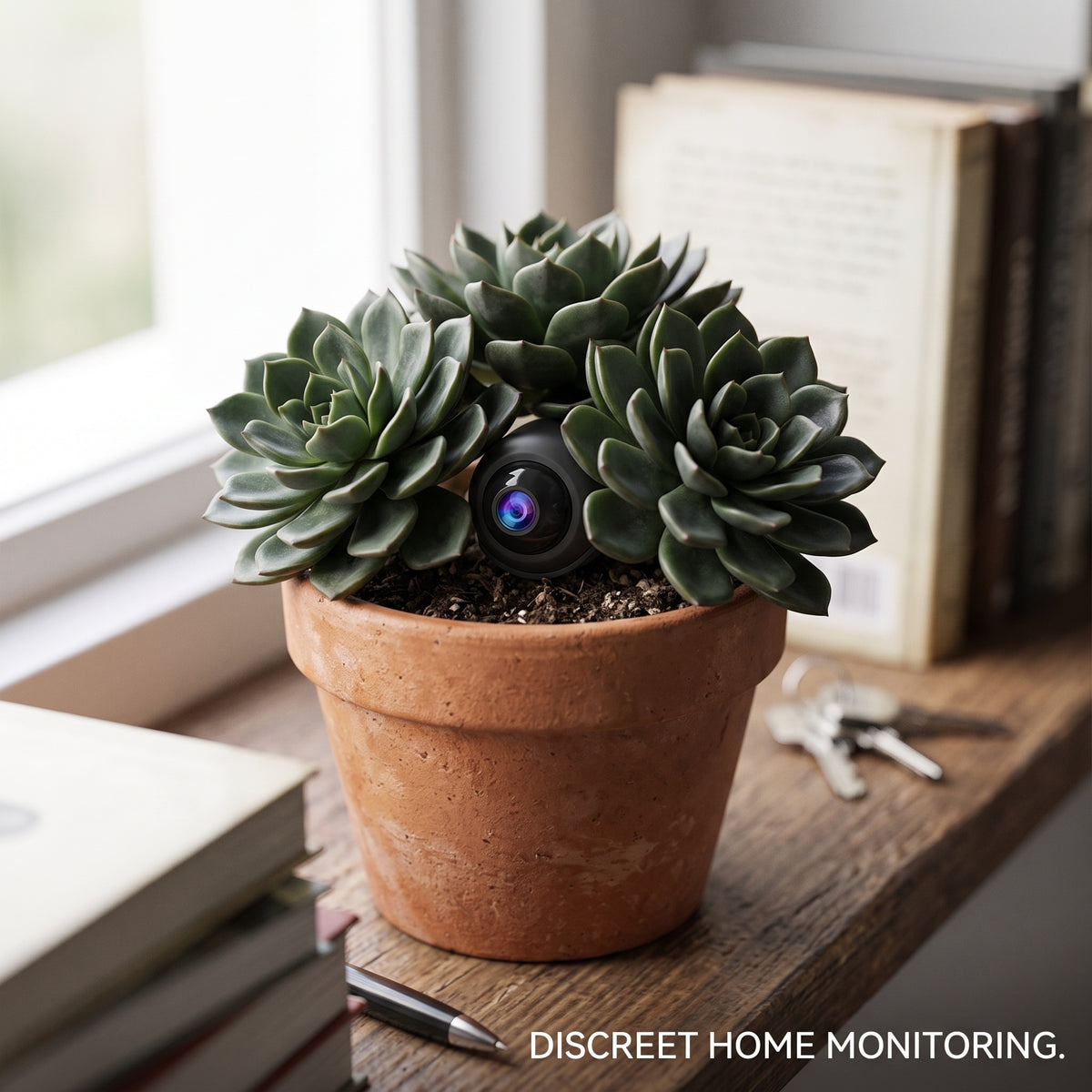FONZY Mini Wireless WiFi Camera – Smart App Live Monitoring for iOS & Android