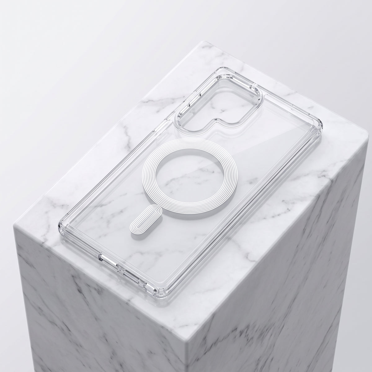FONZY™ Magnetic MagSafe Crystal Clear Case for Samsung Galaxy S21 to S26 Ultra