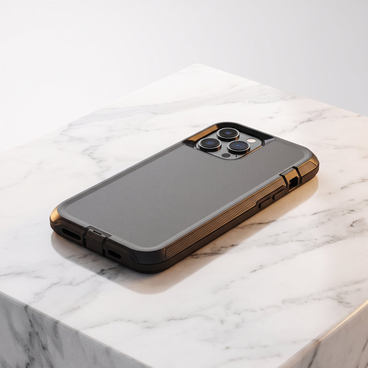 FONZY Rugged Armor Shockproof Case for iPhone 11 / 12 / 13 / 14 / 15 / 16 Series - Dual Layer Protective Cover
