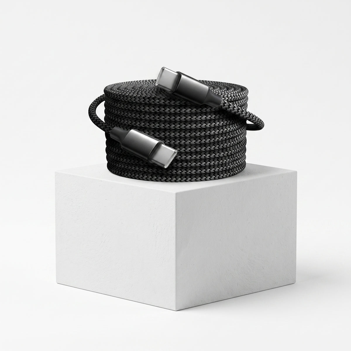 FONZY™ 60W PD Fast Charging Nylon Braided Type-C to Type-C Cable