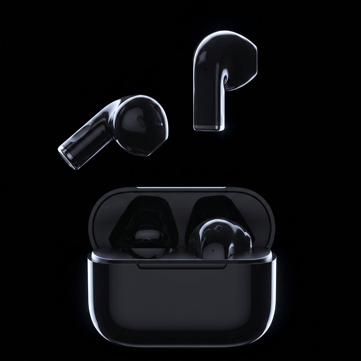 FONZY Bluetooth 5.4 Fast-Charging Wireless Earphones with HD Call Quality