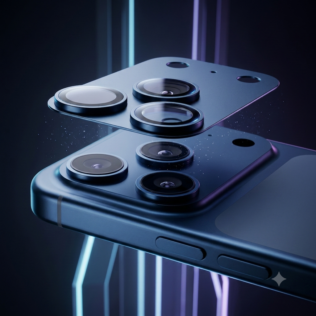 FONZY 9H Tempered Glass Camera Lens Protector for iPhone 17 Series
