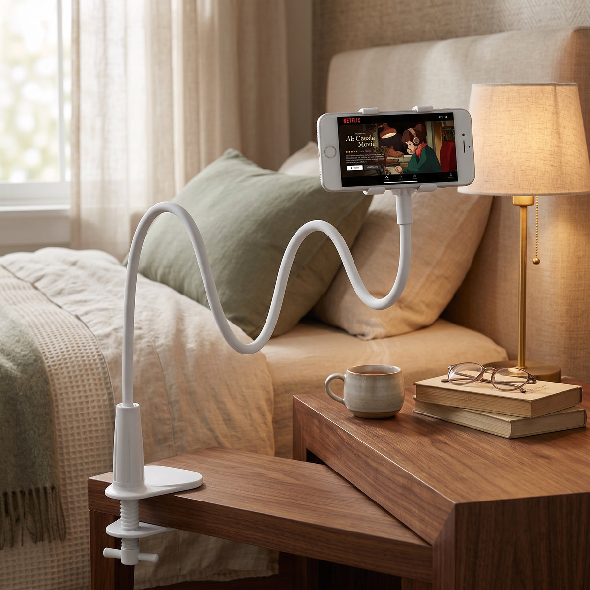 FONZY Premium 360° Flexible Gooseneck Phone Mount