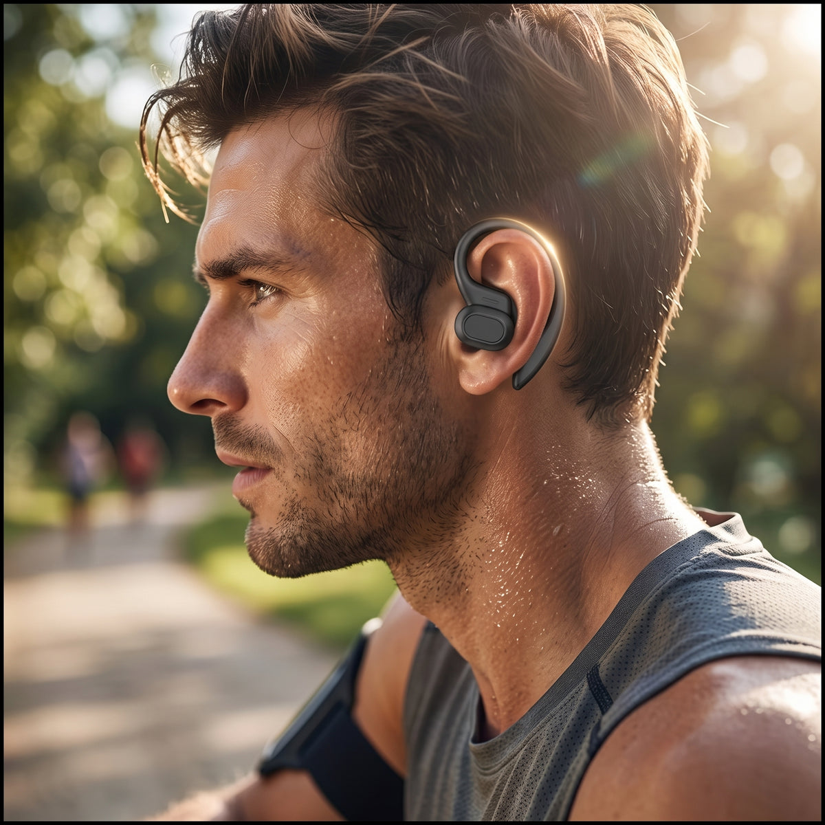 FONZY Wireless Sports Earphones | IPX6 Waterproof Ear Hook Headset