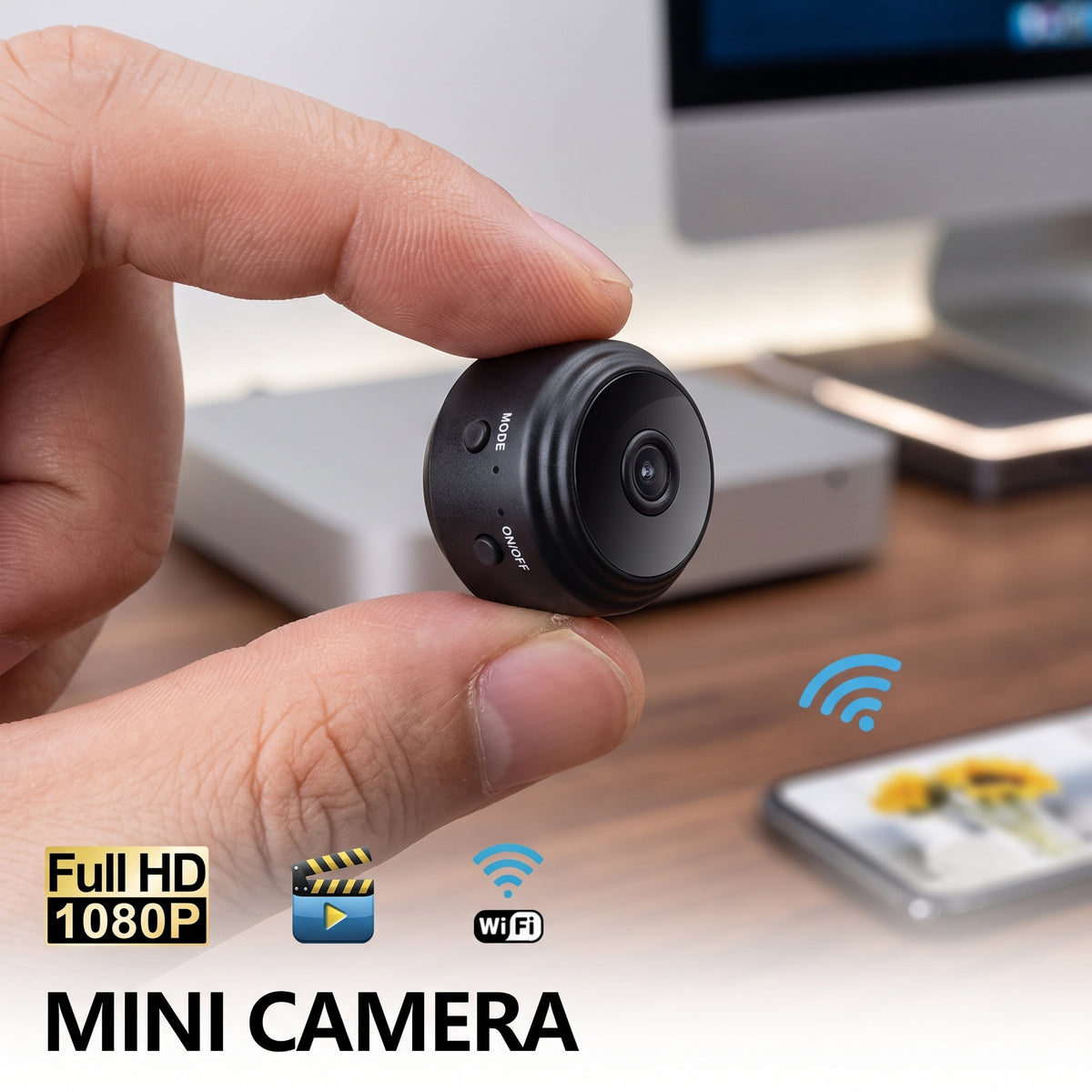 FONZY™ A9 Mini WiFi HD 1080P Wireless Security Camera