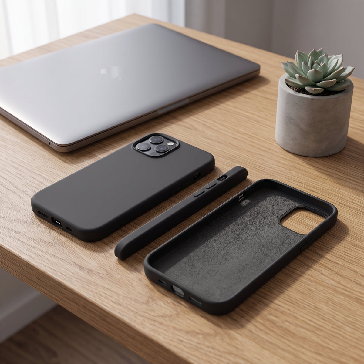 FONZY Liquid Silicone Soft Cover For iPhone 11 to 17 Pro Max