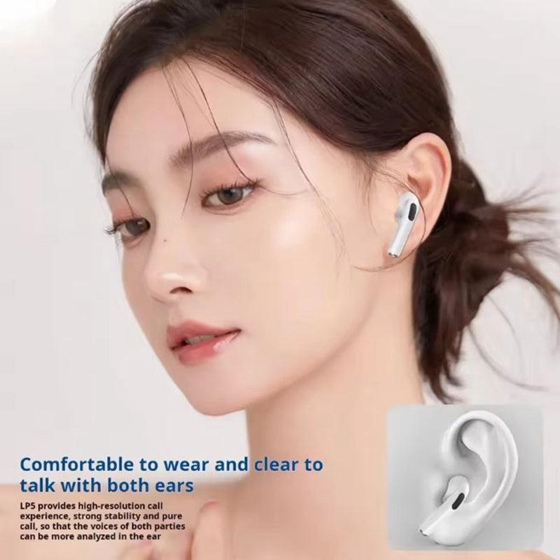 FONZY Wireless ENC Noise-Canceling Earbuds with Smart Display Charging Case