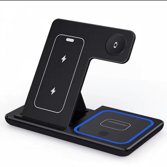 FONZY Luxury 3-in-1 Wireless Desktop Charging Station