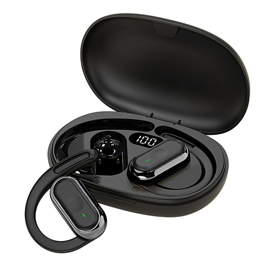 FONZY Open-Ear Wireless Earbuds with 90° Rotatable Ear Hooks – Bluetooth 5.4