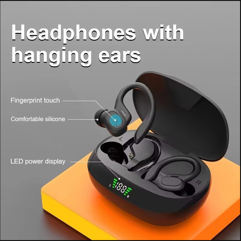FONZY Wireless Sports Earphones | IPX6 Waterproof Ear Hook Headset