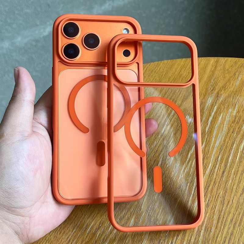 FONZY Magnetic Matte iPhone Case – Integrated Camera Guard & Strong MagSafe Alignment