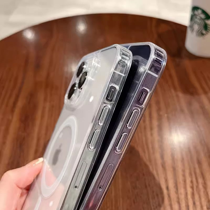 FONZY Magnetic Clear iPhone Case – Strong MagSafe Alignment & Drop Protection