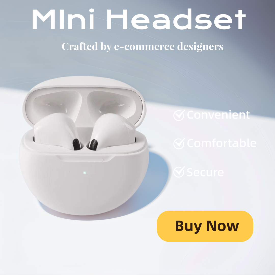 FONZY Mini TWS Wireless Bluetooth Earphones with Hands-Free Calling & Volume Control