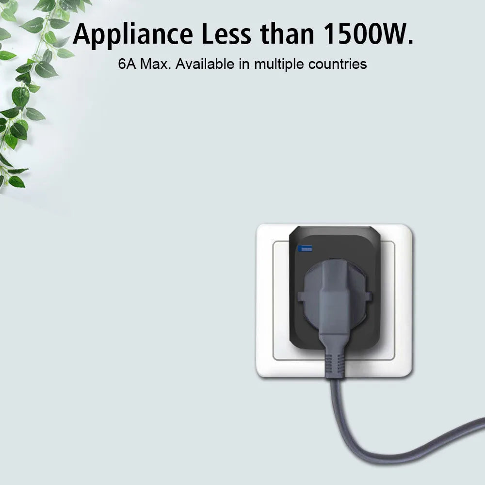 FONZY Universal Travel Adapter | International Plug Converter with Dual USB & Type-C Ports