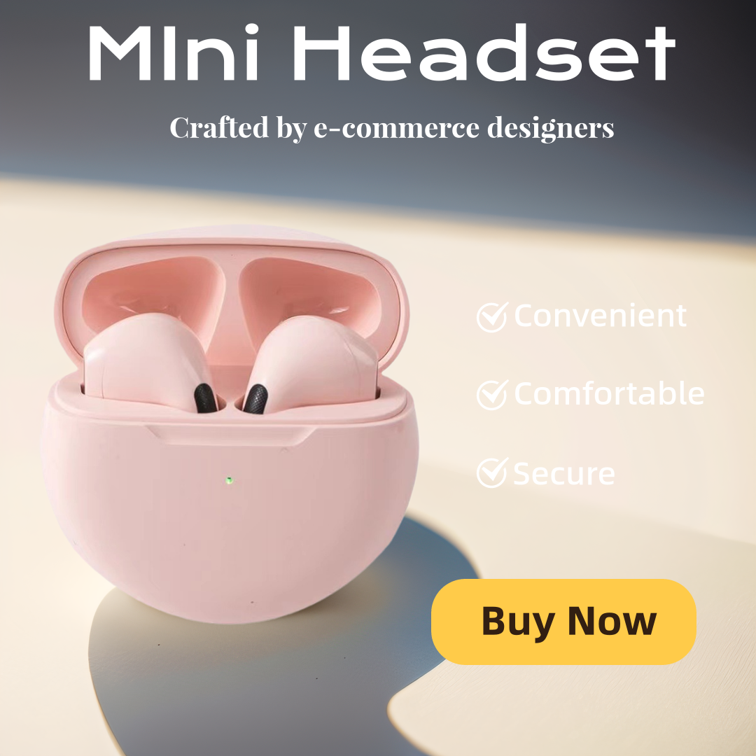 FONZY Mini TWS Wireless Bluetooth Earphones with Hands-Free Calling & Volume Control