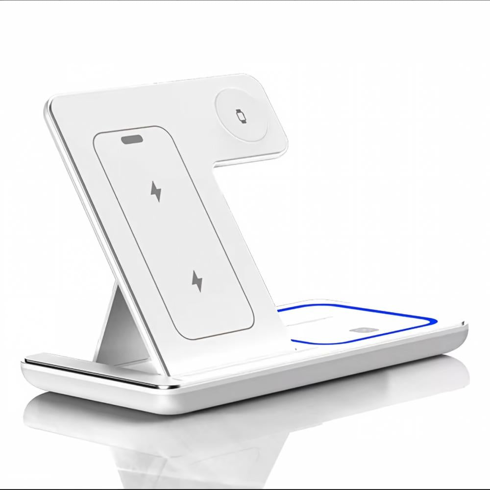 FONZY Luxury 3-in-1 Wireless Desktop Charging Station