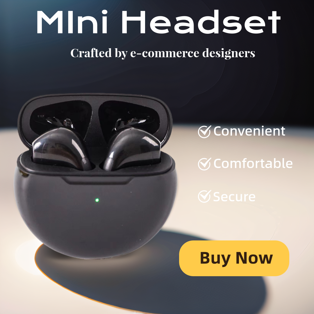 FONZY Mini TWS Wireless Bluetooth Earphones with Hands-Free Calling & Volume Control