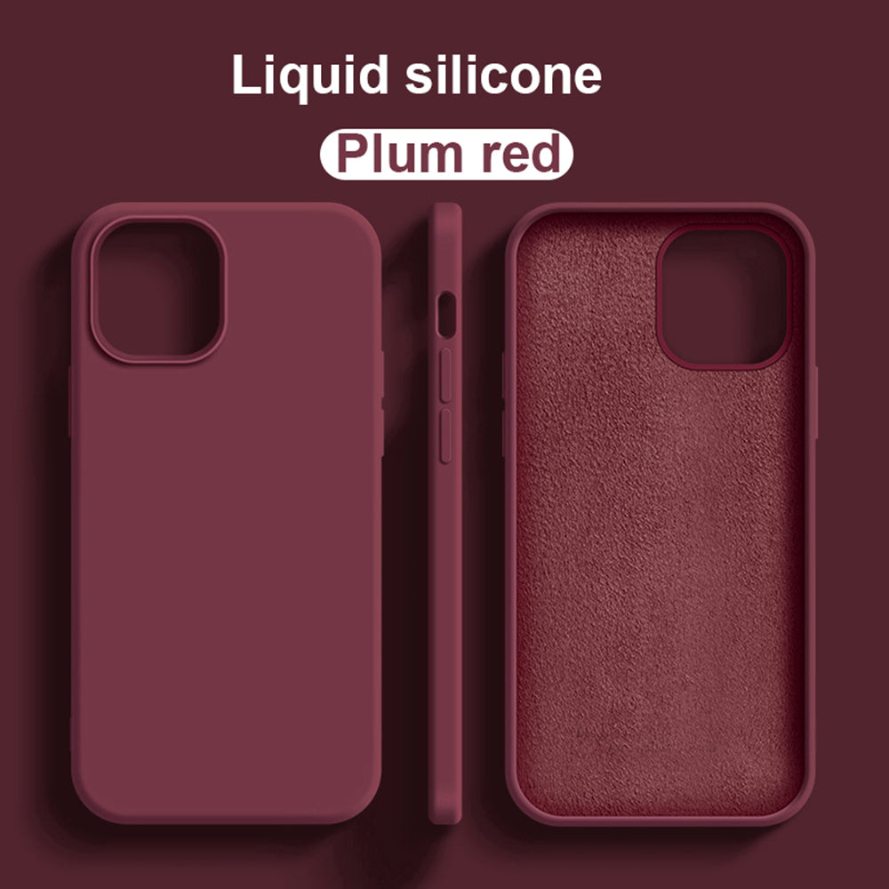 FONZY Liquid Silicone Soft Cover For iPhone 11 to 17 Pro Max