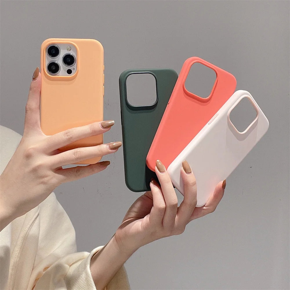 FONZY Liquid Silicone Soft Cover For iPhone 11 to 17 Pro Max