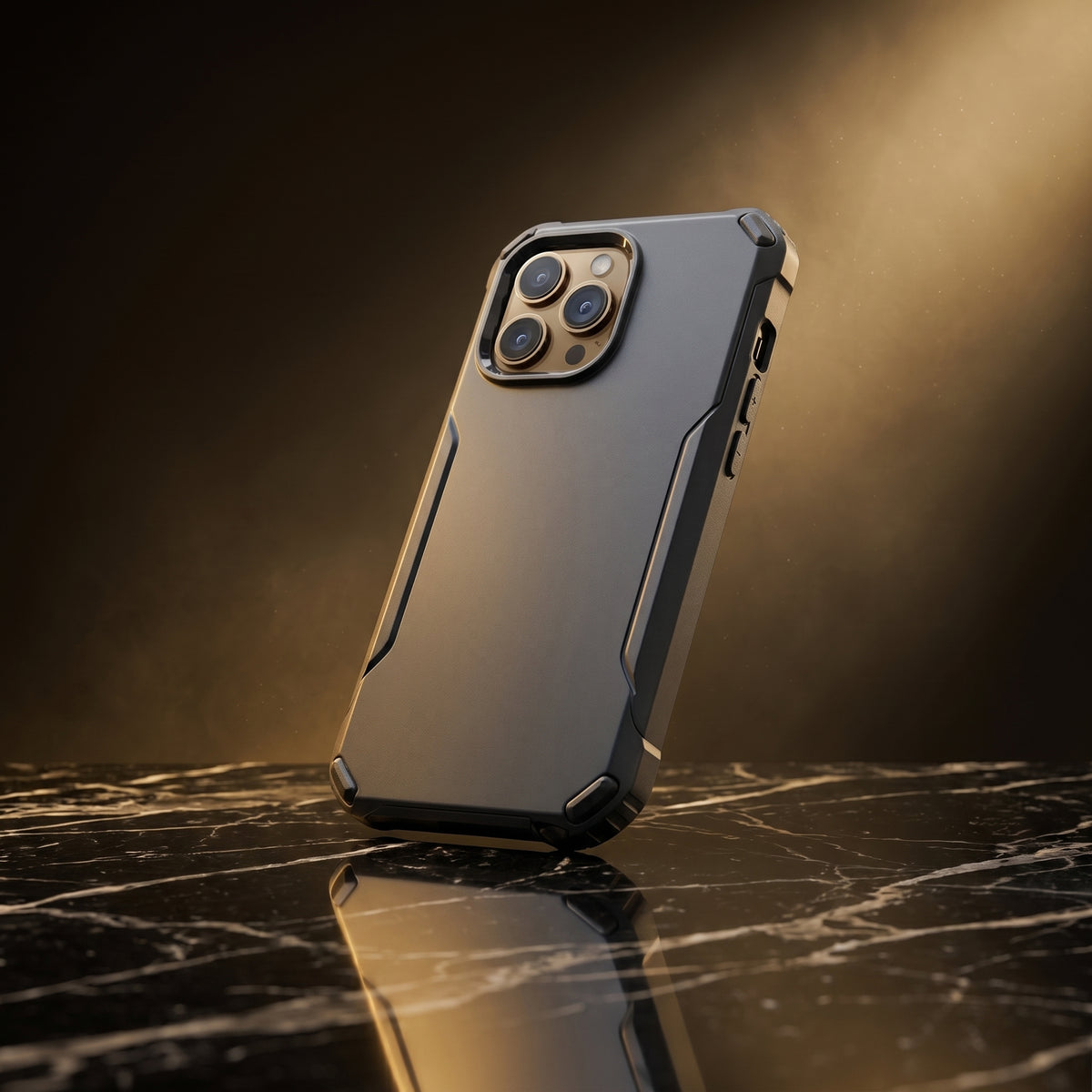 FONZY Rugged Armor Shockproof Case for iPhone 11 / 12 / 13 / 14 / 15 / 16 Series - Dual Layer Protective Cover