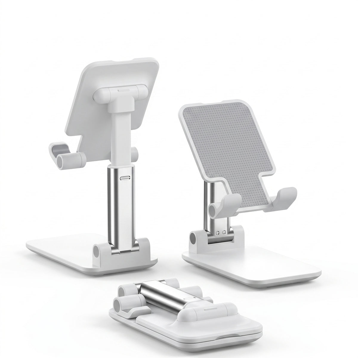 FONZY Adjustable Foldable Phone Stand – Universal Desk Holder for Phones & Tablets