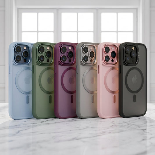 FONZY Invisible Camera Lens Kickstand MagSafe Case for iPhone