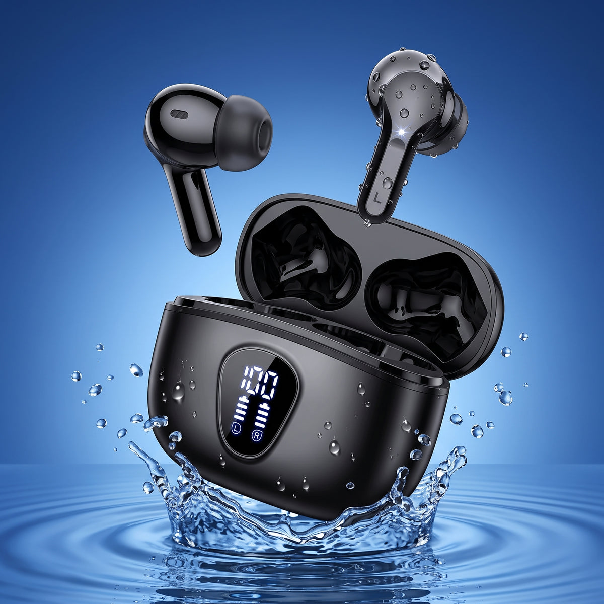 FONZY BT5.3 Wireless Earbuds | ENC Noise Cancelling & IP7 Waterproof