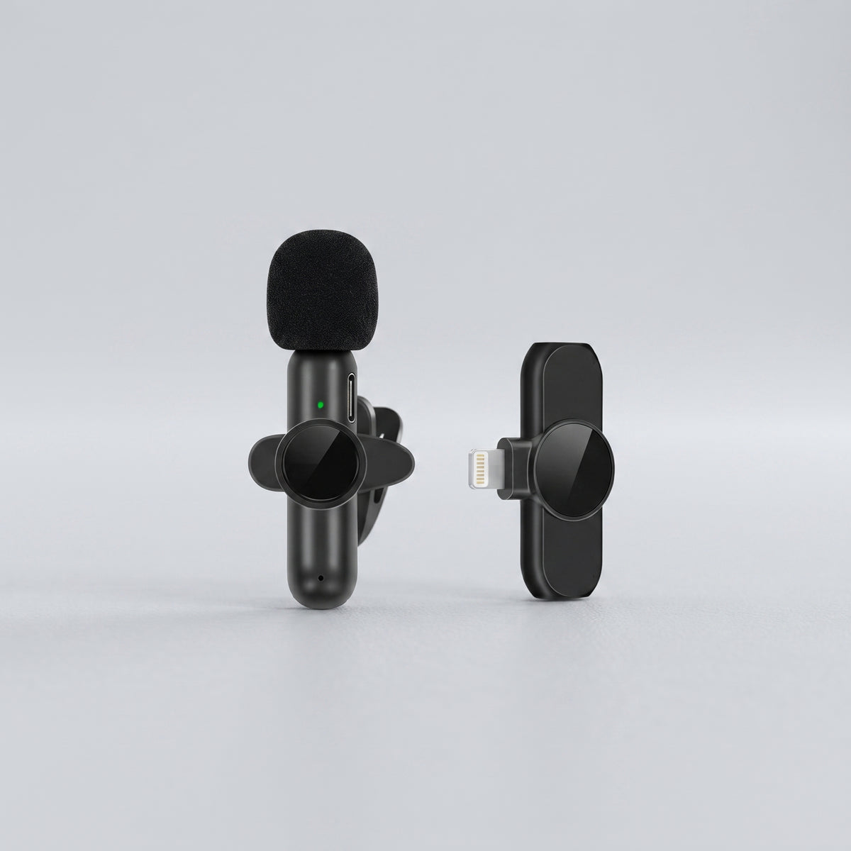 FONZY Wireless Lavalier Mic for iPhone, Android & Type-C
