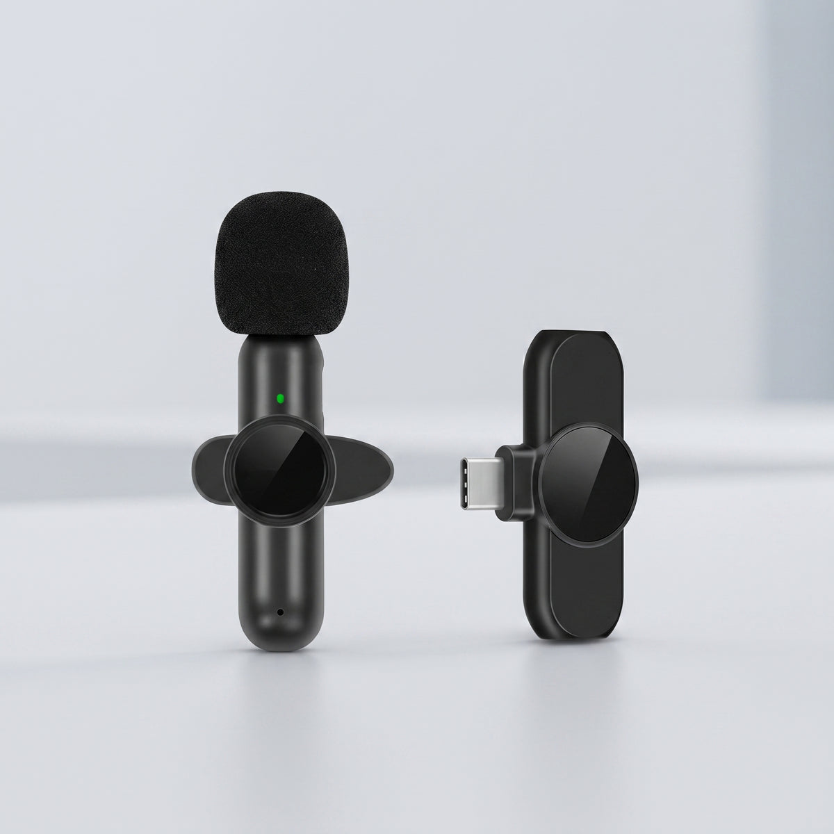 FONZY Wireless Lavalier Mic for iPhone, Android & Type-C