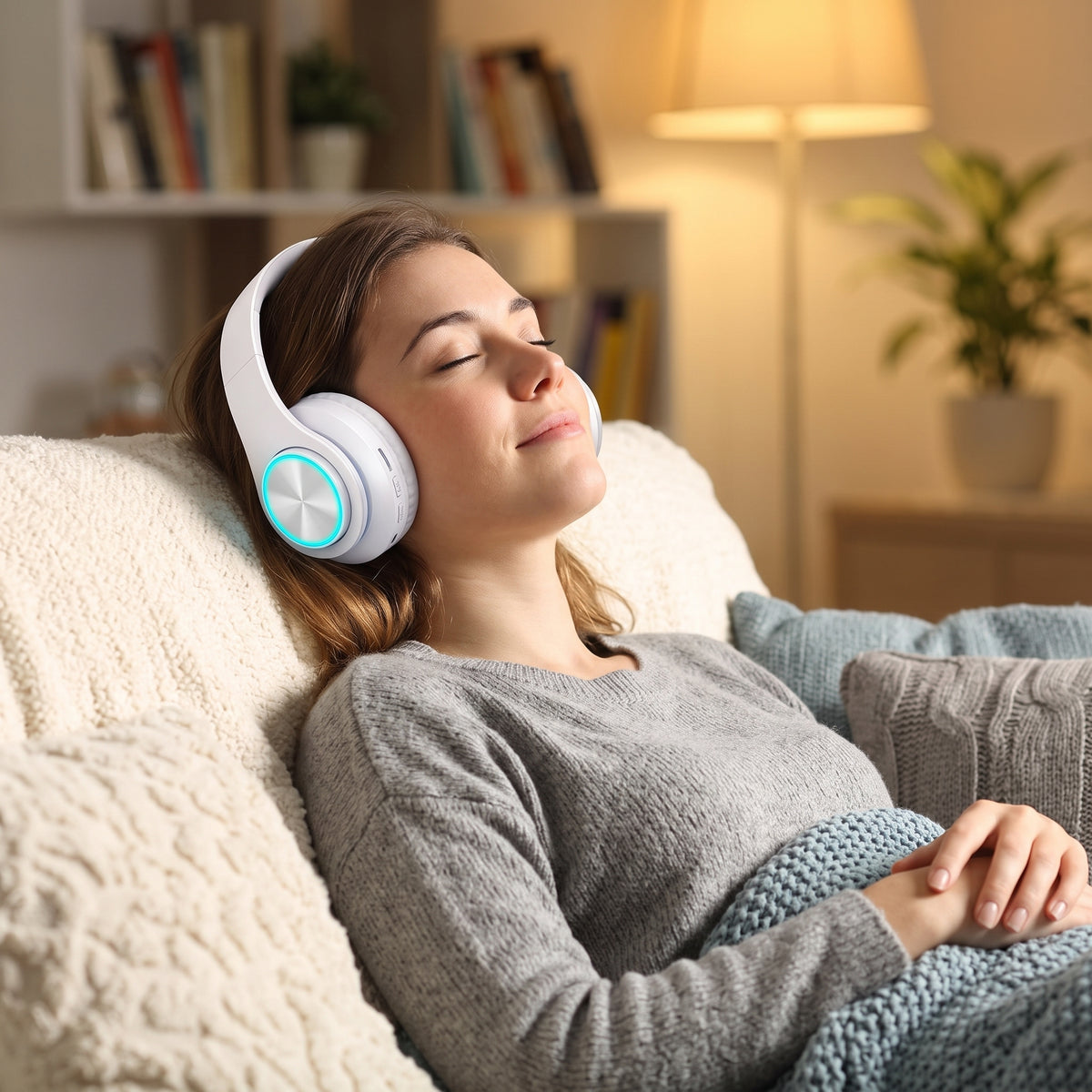 FONZY Bluetooth 5.1 Headphones: Hi-Fi Sound & SD Slot