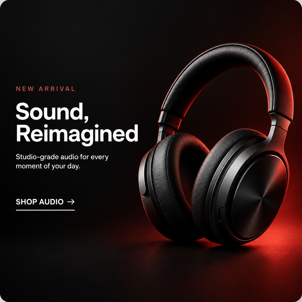 Sound Reimagined Audio Banner